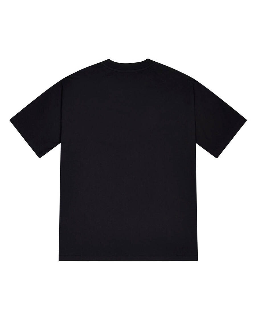camiseta hell cat de trapstar x ed hardy - negra