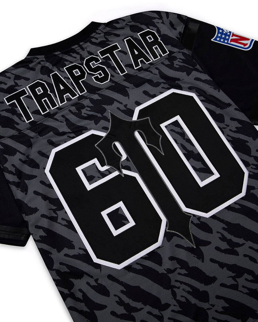 camiseta legacy de los jets de trapstar x nfl del 60.º aniversario negra