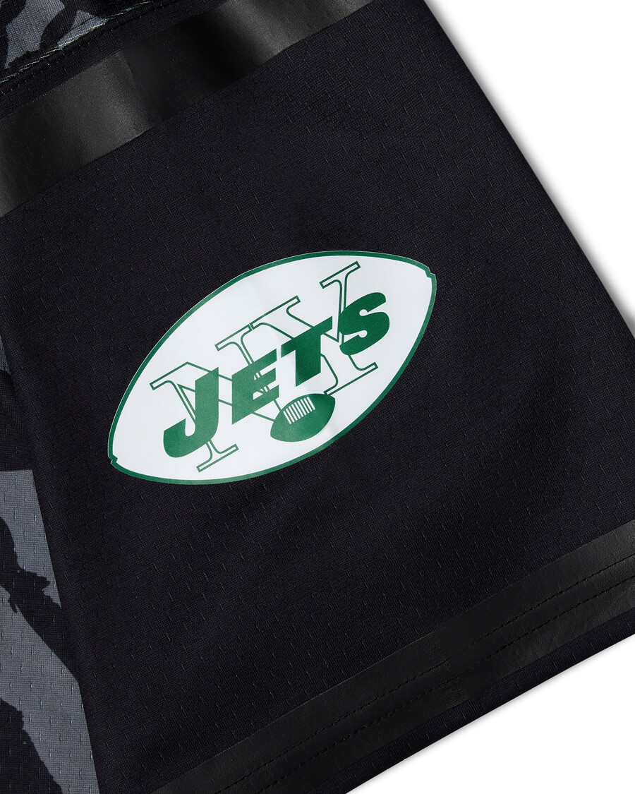 camiseta legacy de los jets de trapstar x nfl del 60.º aniversario negra