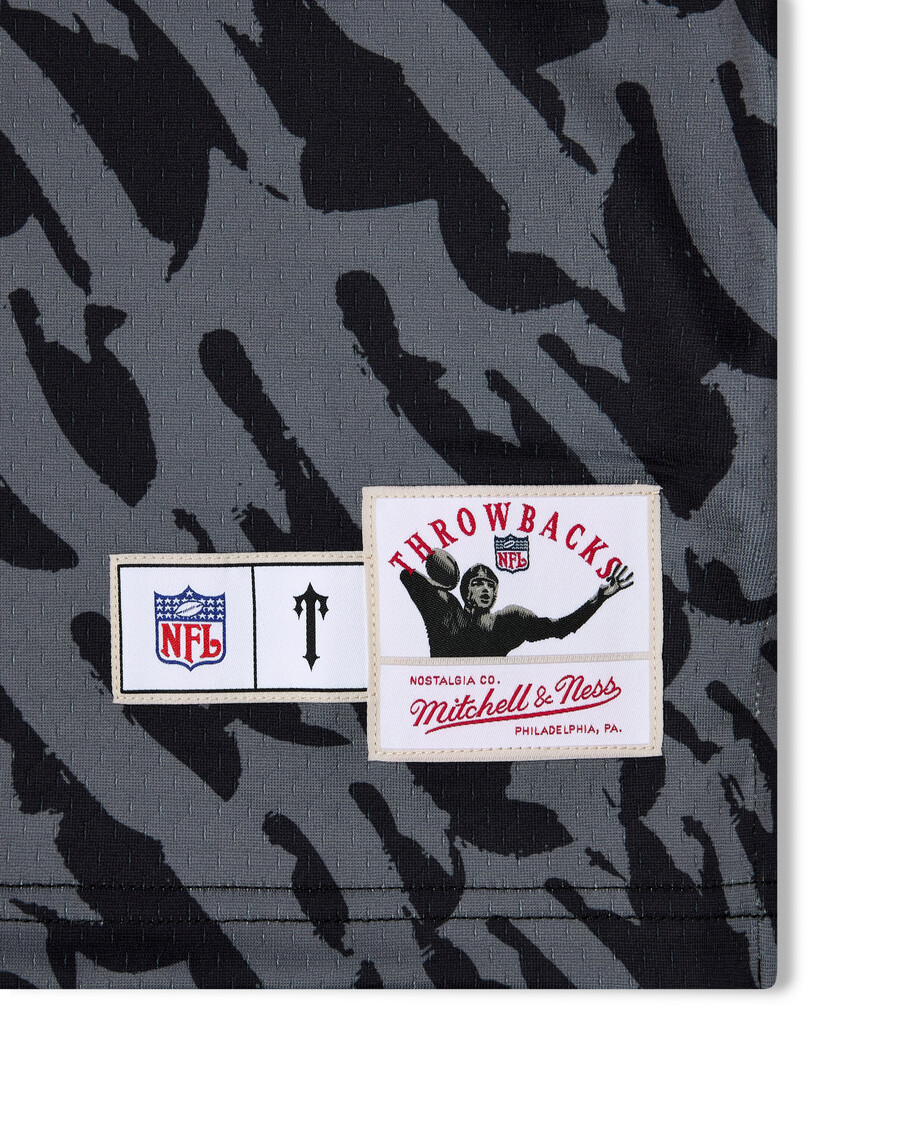 camiseta legacy de los jets de trapstar x nfl del 60.º aniversario negra