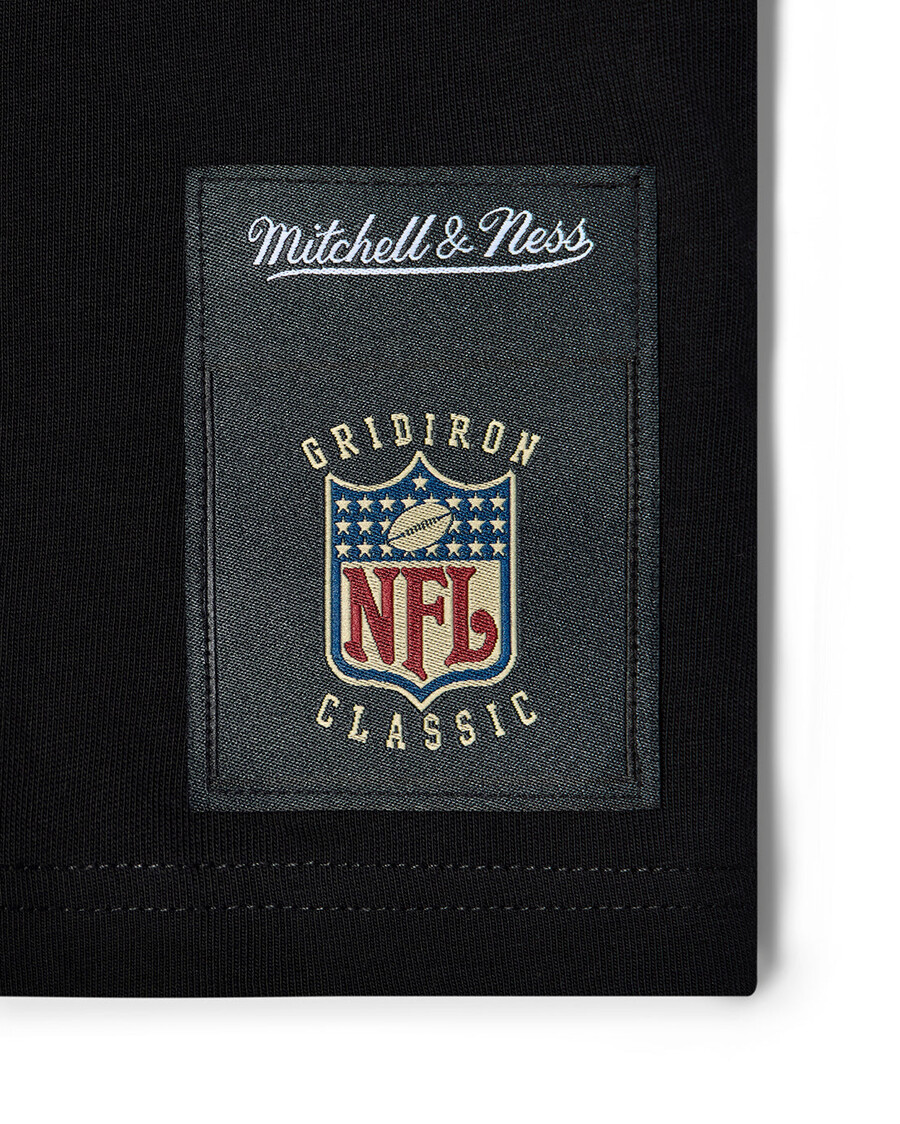 camiseta con casco irongate de trapstar x nfl jets - negra
