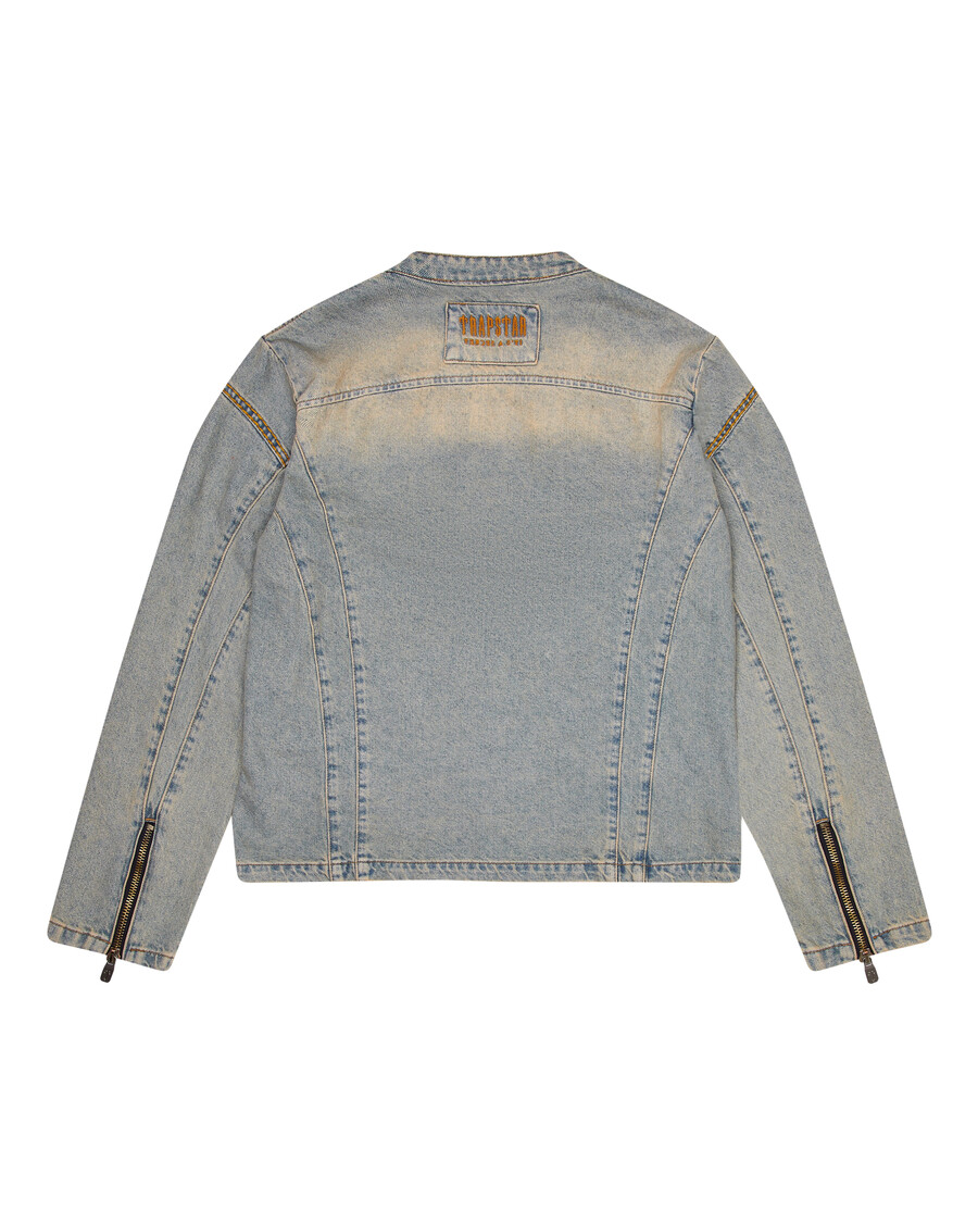 chaqueta vaquera de motocross irongate - azul arena*