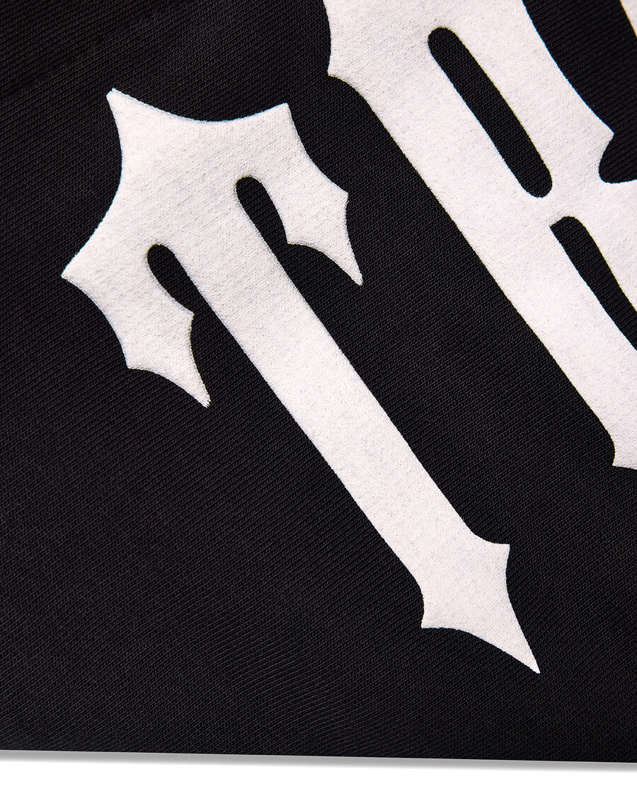 sudadera con capucha trapstar x nfl jets - negra