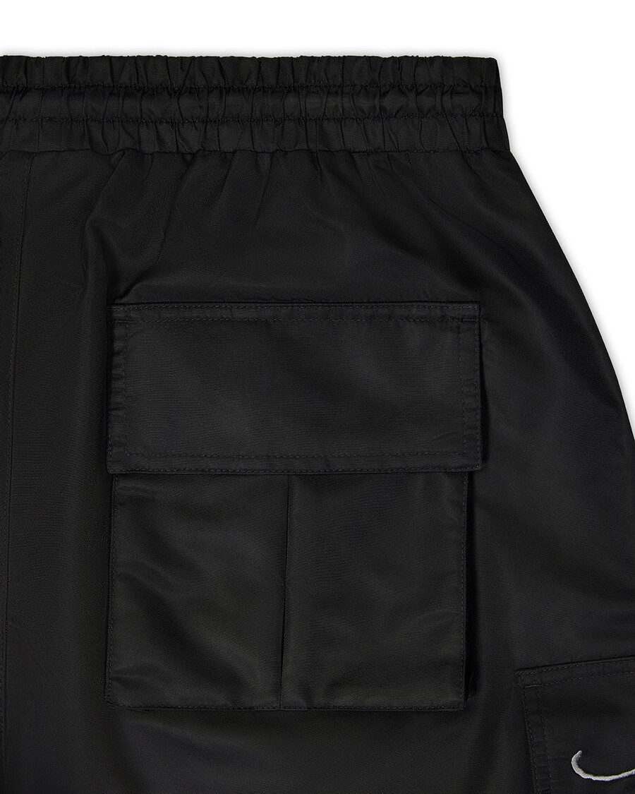 pantalones cargo hell cat de trapstar x ed hardy - negro
